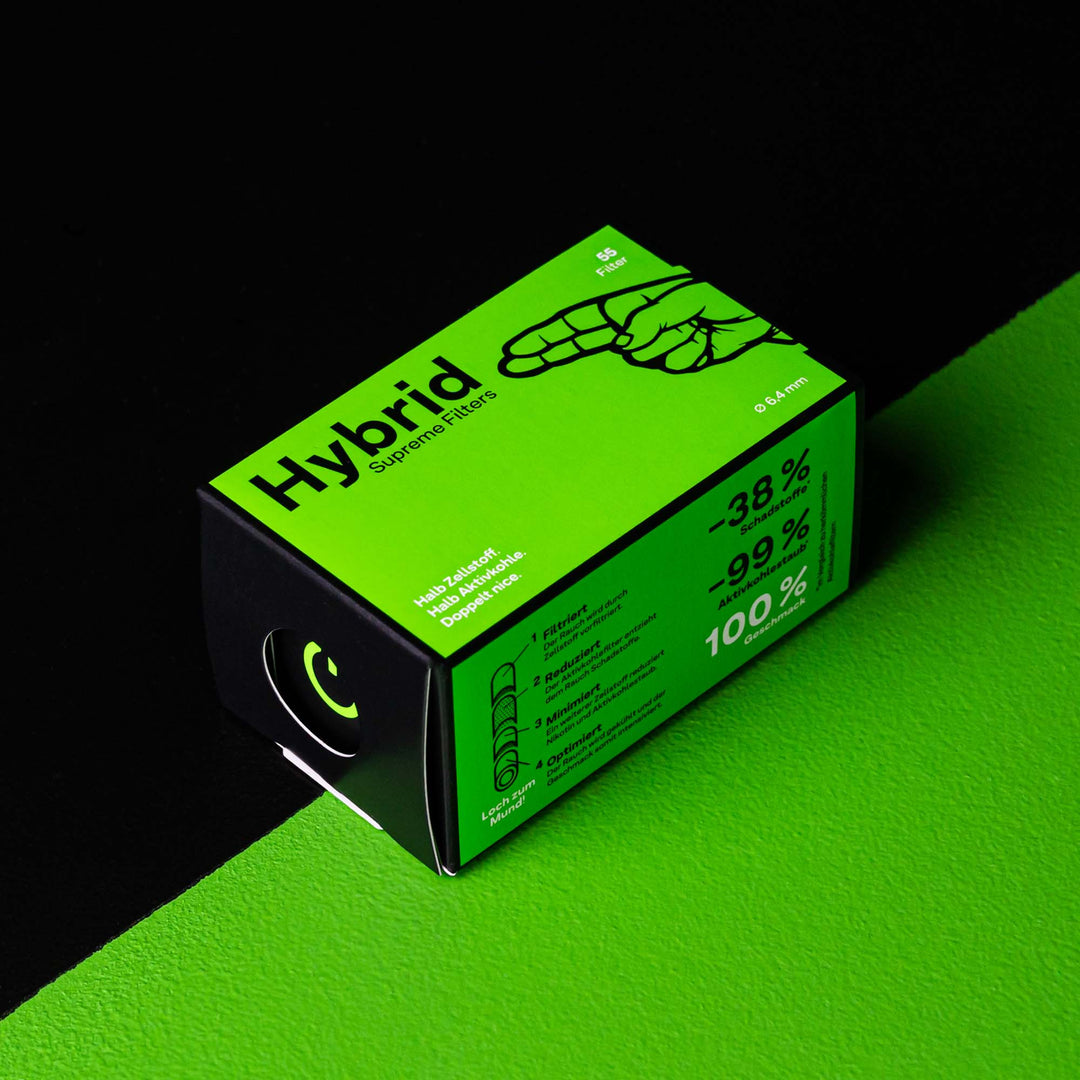 Hybrid Supreme Filters -  Box 55 - 6,4mm 1/8 (55 Stück) 